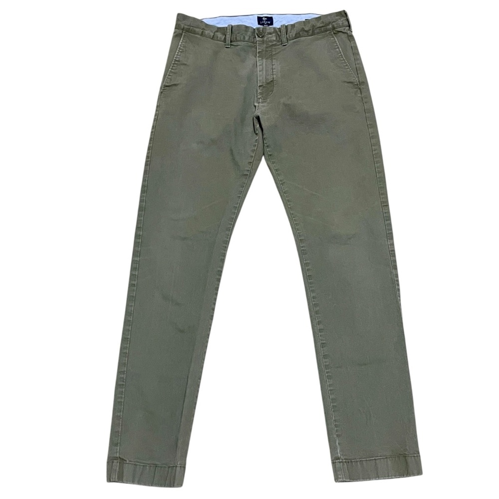 31x32 J.Crew Men's Khaki Green Pants SHIP NEXT DAY